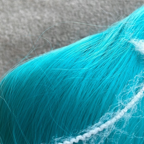 ?TEAL BLUE 22” 7 PC FULL HEAD CLIP IN HIGHLIGHTS main image 4